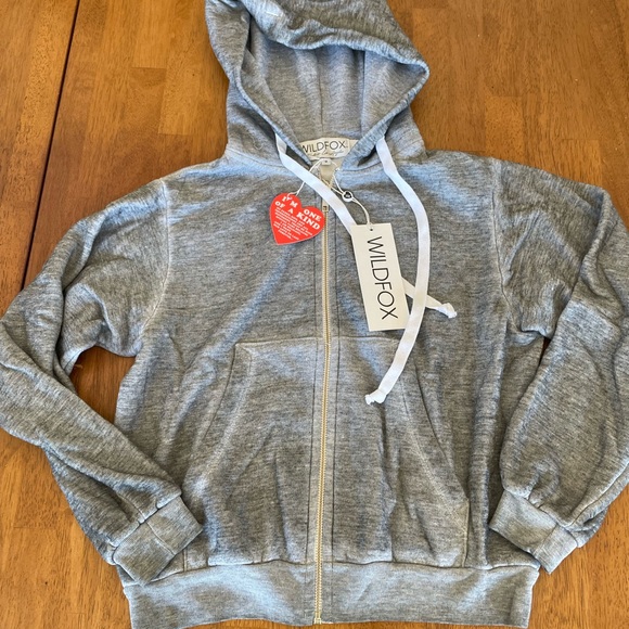 New! Wildfox FEMINIST HERO Regan Zip Hoodie - Picture 4 of 5